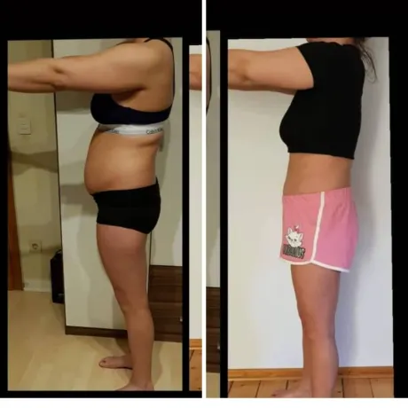 Vorher-Nachher-Transformation von Jessi
